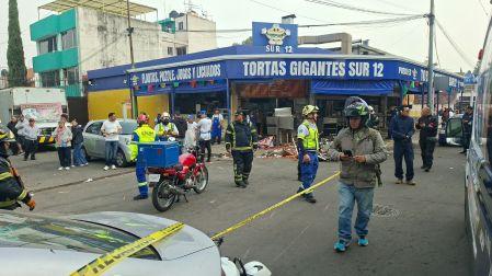 Así el caos en la zona