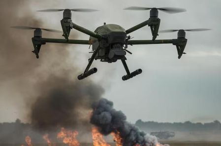 Dron militar