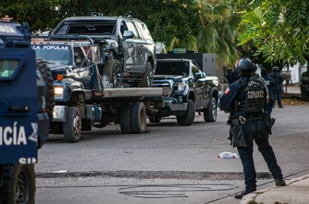 Despliegue de la Fuerzas Armadas en Sinaloa