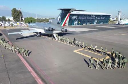 Despliegue de militares en Sinaloa