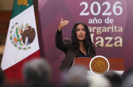 Salma Hayek resaltó la visión estratégica del Gobierno de México