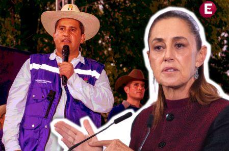 Sheinbaum y Carlos Manzo