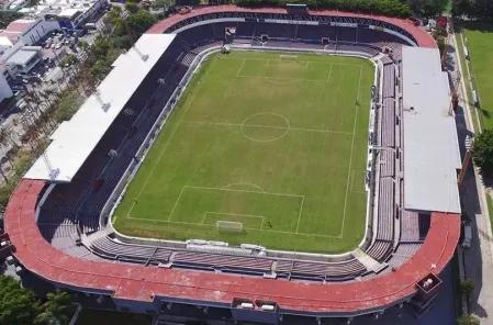 El estadio Tres de Marzo en Zapopan, Jalisco.