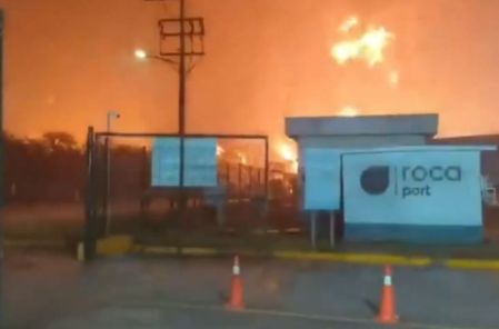 Incendio en Refinería de Dos Bocas