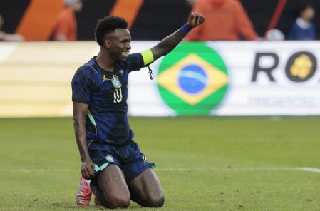 Vinicius Junior no se entrenó este sábado con Brasil-