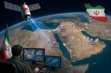 Ilustración sobre el satélite chino TEE-01B utilizado por Irán para espiar a EU.