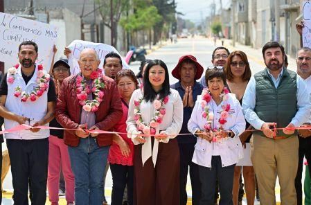 La alcaldesa Abigail Sánchez detalló que las obras realizadas han ayudado a proporcionar mejores servicios para los vecinos