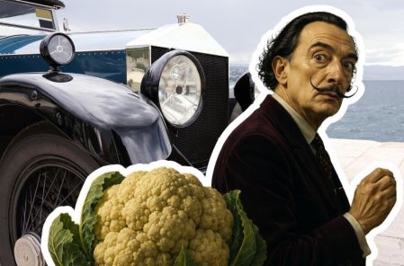 El día que Salvador Dalí llenó su Rolls-Royce con coliflores