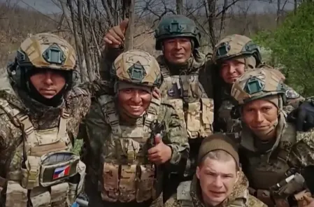 Peruanos en el ejército ruso