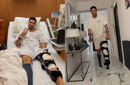 Raúl Jiménez es operado con éxito por lesión en la rodilla