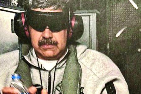 This image posted on US President Donald Trump's Truth Social account on January 3, 2026, shows what President Trump says is Venezuela's President Nicolas Maduro onboard the USS Iwo Jima after the US military captured him on January 3, 2026. President Donald Trump said Saturday that US forces had captured Venezuelan leader Nicolas Maduro after launching a "large scale strike" on the South American country. "The United States of America has successfully carried out a large scale strike against Venezuela and its leader, President Nicolas Maduro, who has been, along with his wife, captured and flown out of the Country," Trump said on Truth Social. (Photo by HANDOUT / US President Donald Trump's TRUTH Social account / AFP) / RESTRICTED TO EDITORIAL USE - MANDATORY CREDIT "AFP PHOTO /  US PRESIDENT DONALD TRUMP'S TRUTH SOCIAL ACCOUNT / HANDOUT" - HANDOUT - NO MARKETING NO ADVERTISING CAMPAIGNS - DISTRIBUTED AS A SERVICE TO CLIENTS