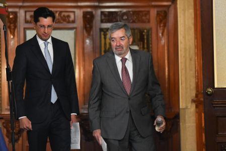 Juan Ramón de la Fuente y Roberto Velasco