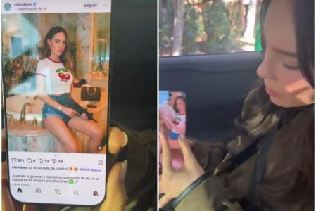 Belinda reacciona a fotos de ella hechas con inteligencia artificial