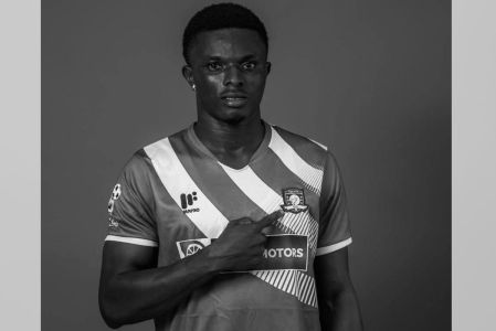 Dominic Frimpong tenía 20 años y jugaba para el Berekum Chelsea del futbol de Ghana.