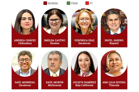 Éstos son algunos de los legisladores que buscan una candidatura para ser gobernadores de sus estados en 2027.