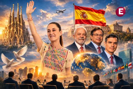 Sheinbaum en España