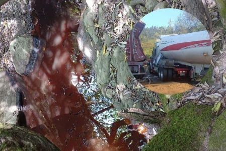 El accidente se registró la mañana del jueves en el kilómetro 28 en el paraje La Canaleja