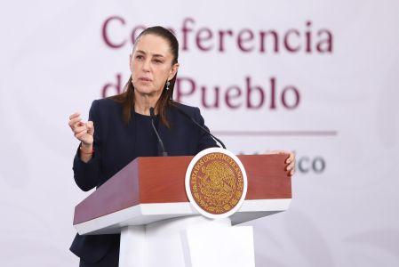 Sheinbaum en su mañanera hoy 20 de abril de 2026