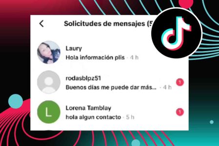 Dónde están las solicitudes de TikTok