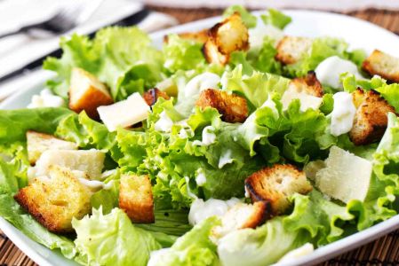 Receta de ensalada César