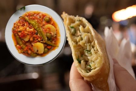 Receta de empanadas de bacalao y romeritos