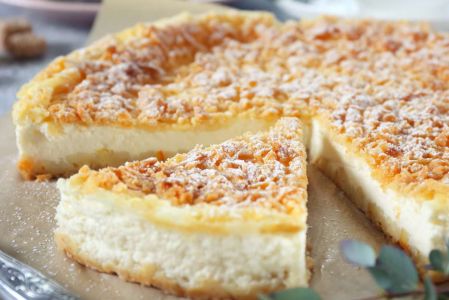 Receta de cheesecake de requesón, bajo en grasa y calorías