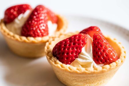 Receta de tartaleta de fresa con crema pastelera