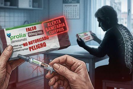 Cofepris activa alerta por falsificación de medicamento contra la osteoporosis