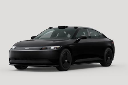 El vehículo eléctrico Afeela, de Sony Honda Mobility, fue presentado en el CES de Las Vegas en 2020.