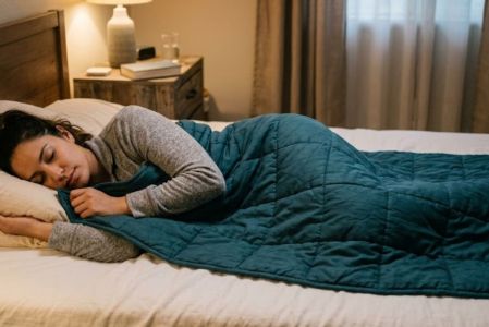 ¿Qué son las mantas pesadas y sus beneficios para el insomnio?