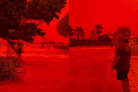 Australia vive escena “apocalíptica” tras fenómeno provocado por ciclón.