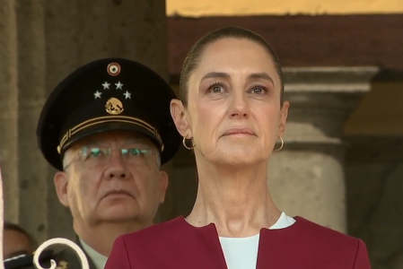 Sheinbaum encabeza el bicentenario del natalicio de Margarita Maza de Juárez