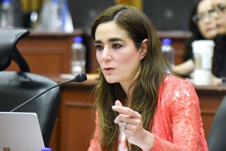 Dania Ravel, consejera saliente del INE.