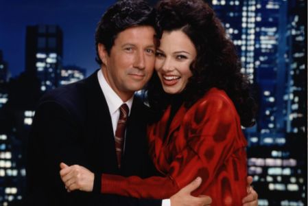 Fran Drescher y Charles Shaughnessy se reencuentran tras años.