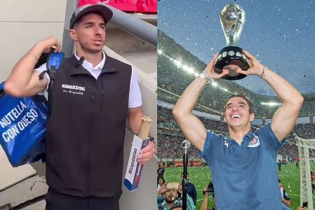 Con más de un lustro en el emprendimiento, Isaac 'Cone' Brizuela vendió marquesitas en el Estadio Banorte.