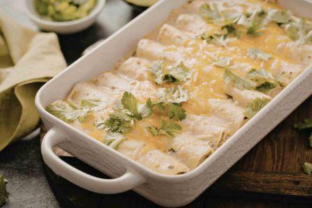 Receta de enchiladas suizas en 30 minutos