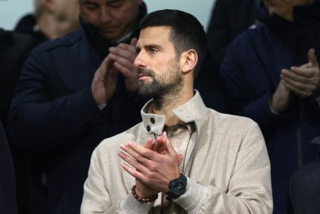Novak Djokovic estuvo presente en el partido en donde Bosnia eliminó a Italia.