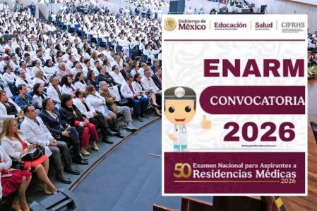 El ENARM se realizará en Puebla y otras sedes