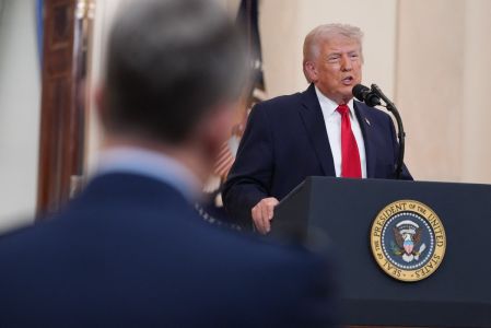 El presidente de Estados Unidos, Donald Trump