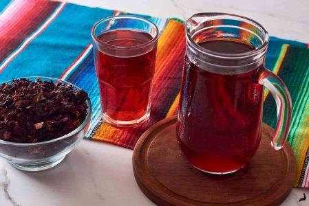 Receta de agua de jamaica