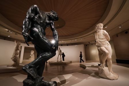 EXPOSICIÓN MICHELANGELO RODIN, LOUVRE, RODIN