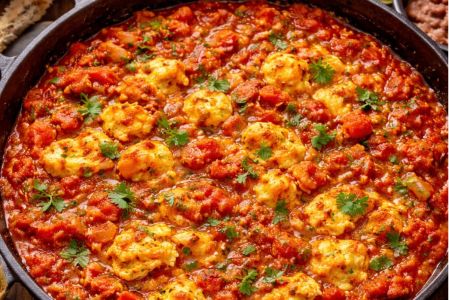 Receta de huevos al albañil