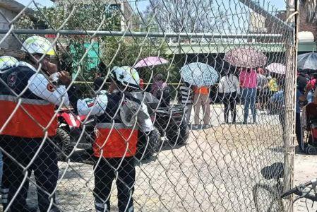 Christopher se encontraba en casa bajo el cuidado de su padre