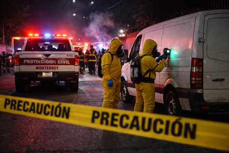 Alarma por camioneta radiactiva en Monterrey