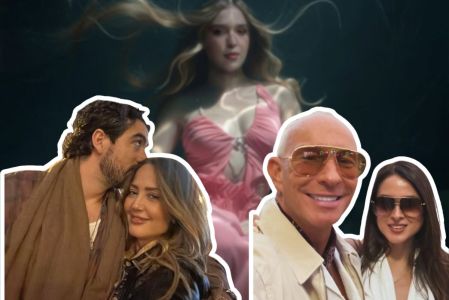 Andrea Legarreta y Erik Rubín reaparecen con sus nuevas parejas en evento de su hija Mía