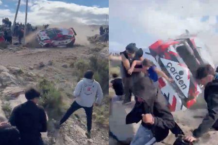 Didier Arias y Héctor Núñez fueron los que se encontraban abordo del Wolkswagen Polo.