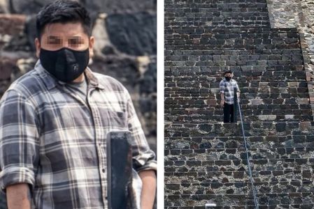 El asesino de Pirámides de Teotihuacán