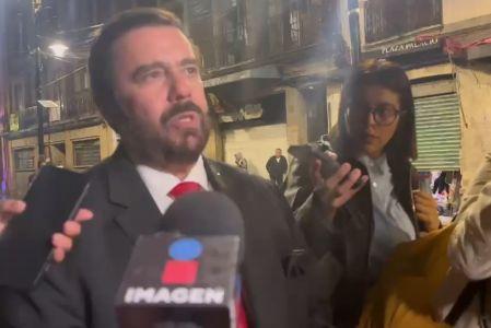 Los empresarios arribaron a Palacio Nacional alrededor de las 17:30 horas e ingresaron a las 18:00 horas a la sede del Poder Ejecutivo.