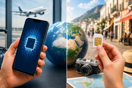 eSIM o SIM física: ¿Cuál es la mejor forma de mantenerte conectado en el extranjero?