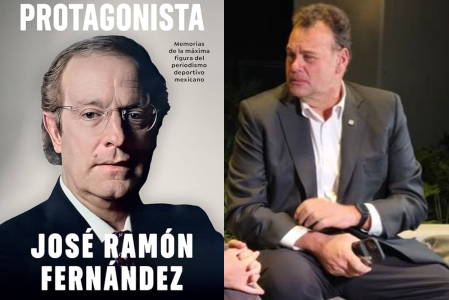 José Ramon Fernández dedica algunos párrafos a Faitelson en su libro 'El Protagonista'.